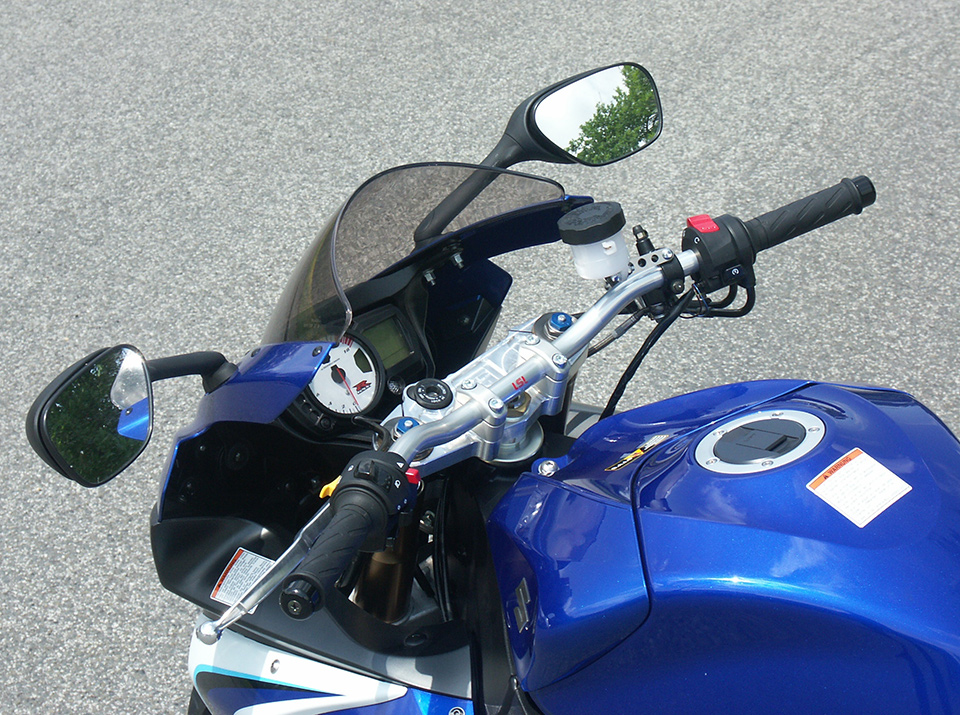 LSL Superbike-Kit mit Teilegutachten für  Suzuki GSX-R600, Typ WVCE/WVCV,  2006-2010, GSX-R750, Typ WVCF/WVCW,  2006-2010, silber, (Typ G)