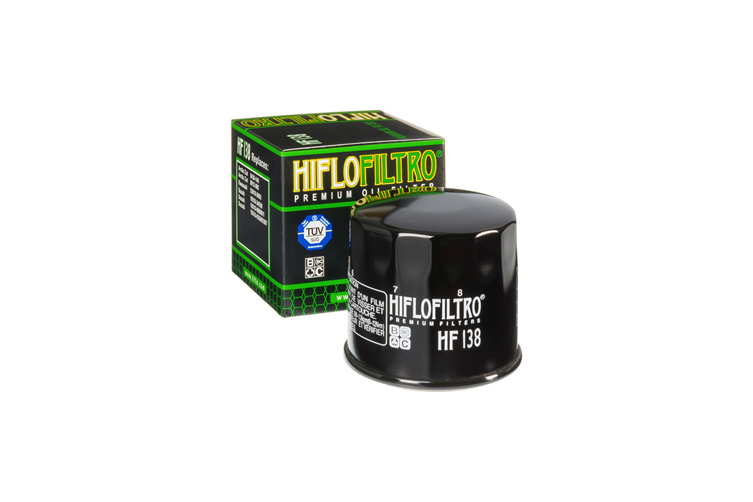 HIFLO Ölfilter HF138 für diverse Aprilia / Bimota / Cagiva / Kawasaki / Kymco / Sachs / Suzuki Modelle