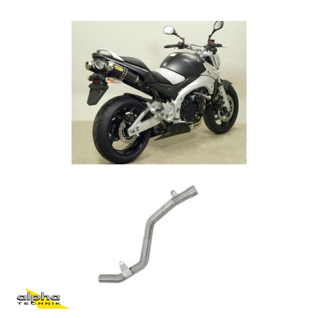 ARROW Racing-Zwischenrohr für Suzuki GSR600 2006-11, ohne Katalysator
