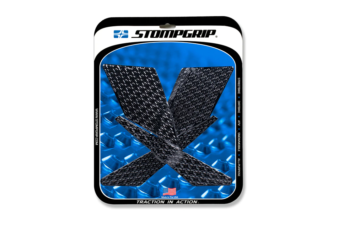 Stompgrip schwarz, Icon, für Kawasaki KLX250, 2009-18