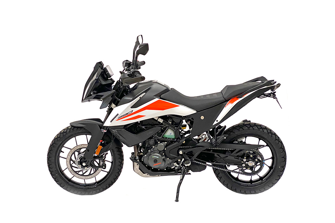 alpha Technik Kennzeichenhalter für KTM 390 Adventure ab Modelljahr 2020, Typ: KTM Is Adventure