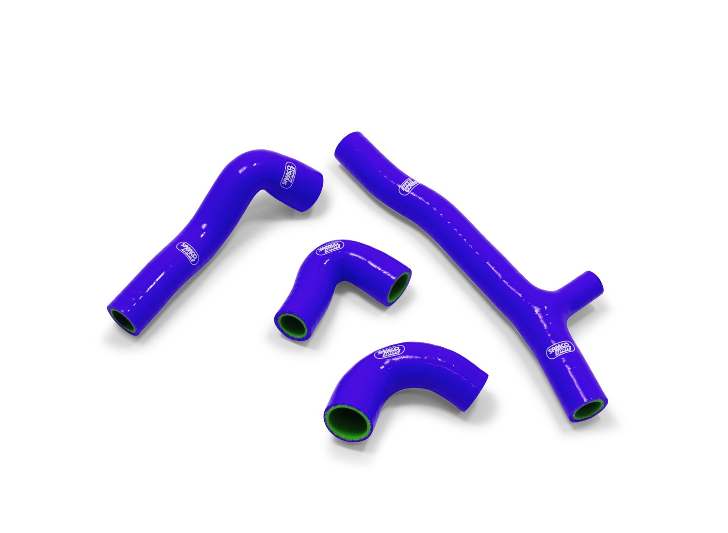 SAMCO SPORT Siliconschlauch Kit OEM Design blau für KTM 150 EXC TPi 150 XC-W TPi Husqvarna TE150i TPI Modelljahr 2020-2023