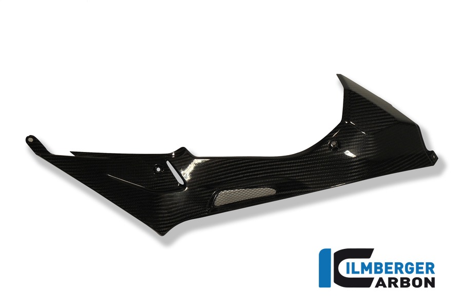 Ilmberger Carbon Seitendeckel rechts am Tank, Carbon