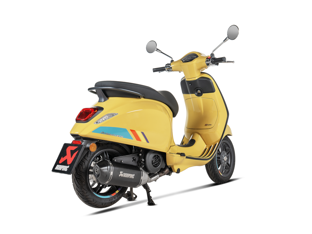Akrapovic Slip-On Line (SS) Auspuff für Vespa Primavera 125, S, Touring, 2025- (Euro 5+)