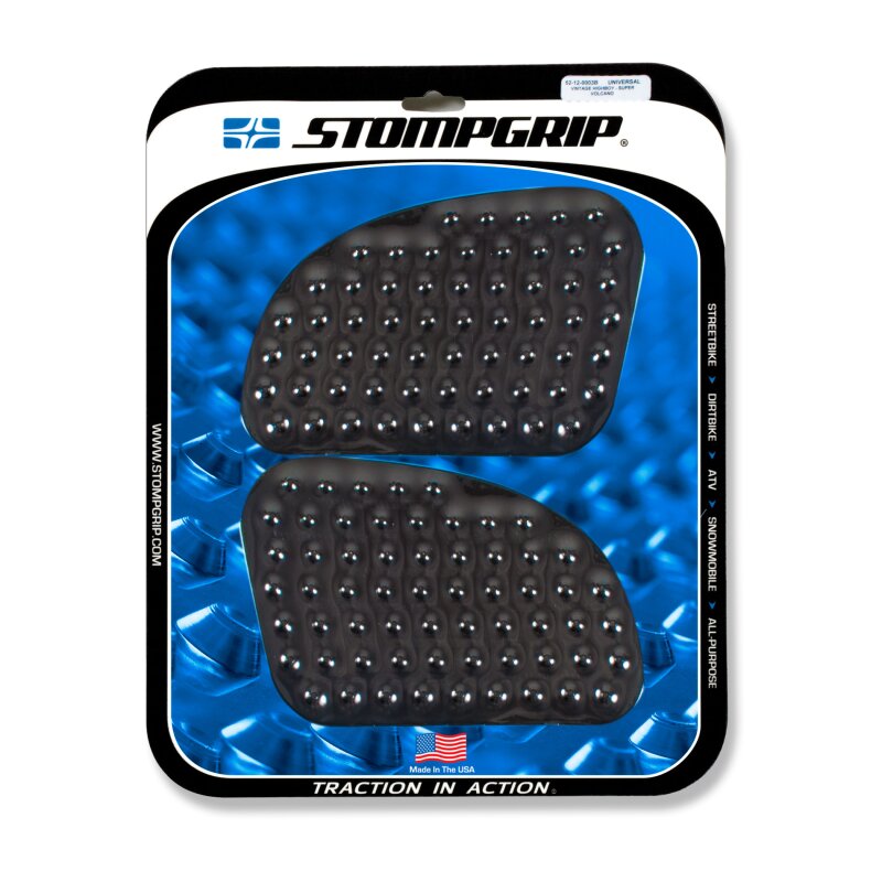 Stompgrip Traction Pads schwarz, für BMW R12 S / nine T,2024-2026, R1300GS, 2025-2026, Ducati Sport 1000, 2006-2009, Honda Monkey 125, 2019-2024, Moto Guzzi V100 Mandello, 2022-2023