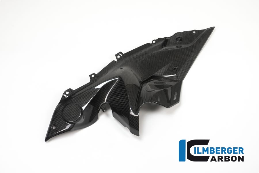 Ilmberger Carbon Seitendeckel unter Tank links