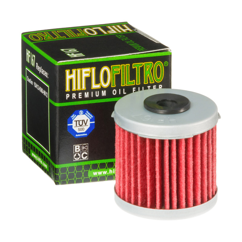 HIFLO Ölfilter HF167  für Daelim VC125 / VS125 / VT125 mit O-Ring-Satz