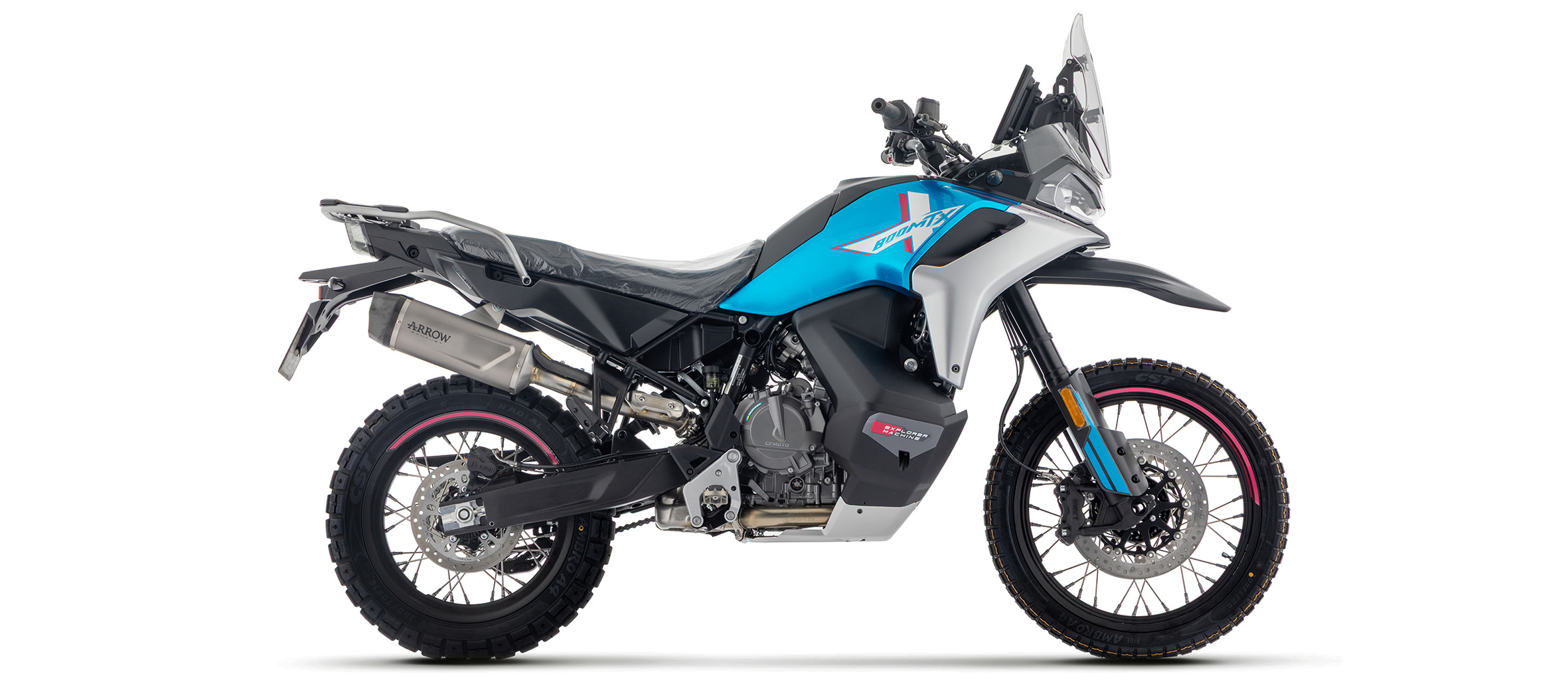 ARROW Auspuff INDY RACE EVO Titan für CF Moto 800 MT-X, 2025- , 1000MT-X, 2026-