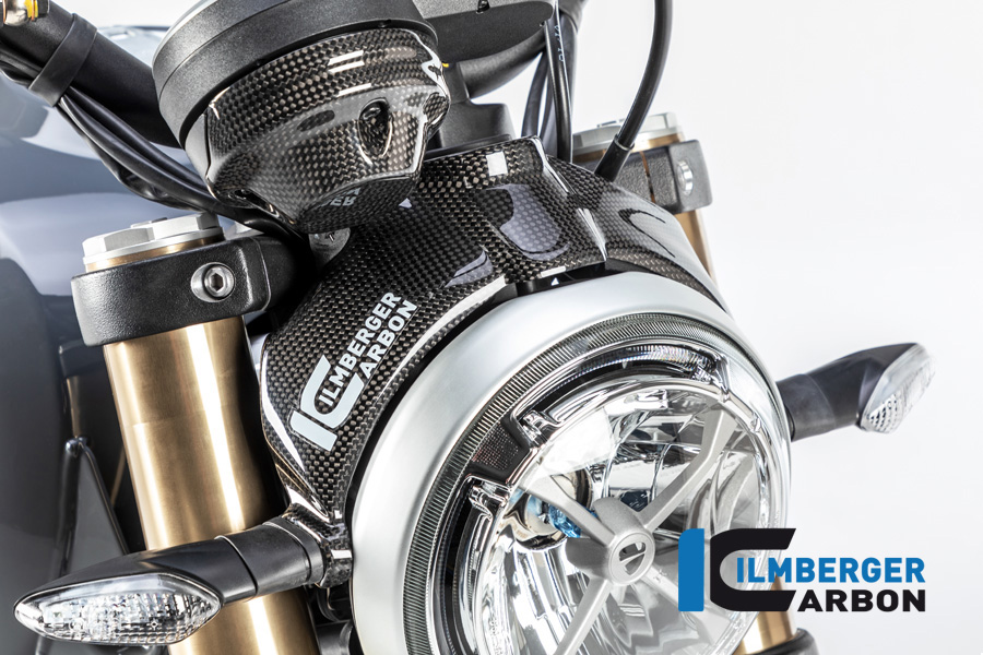 Ilmberger Carbon Lampenabdeckung glänzend