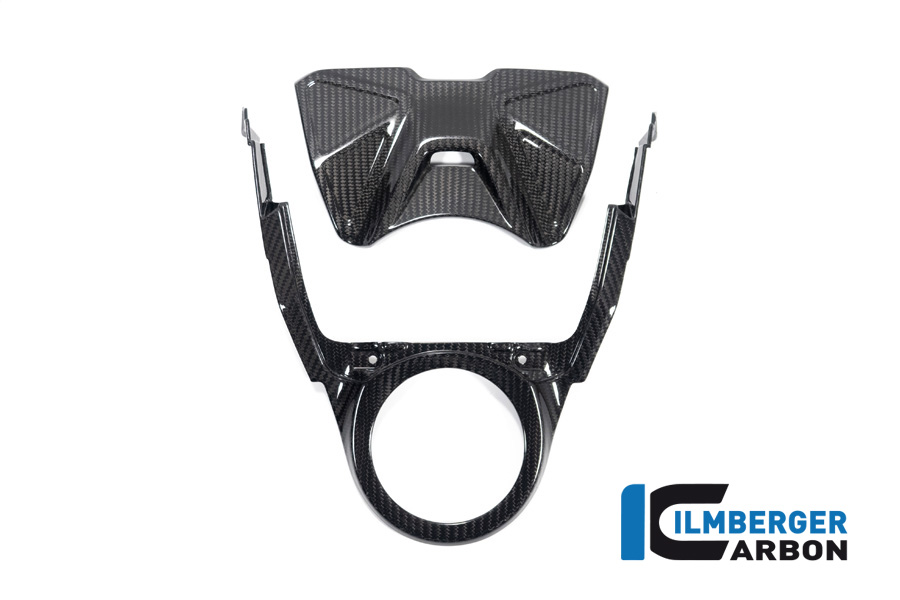 Ilmberger Carbon Obere Tankabdeckung Satz, glänzend, BMW R1300GS 2023-