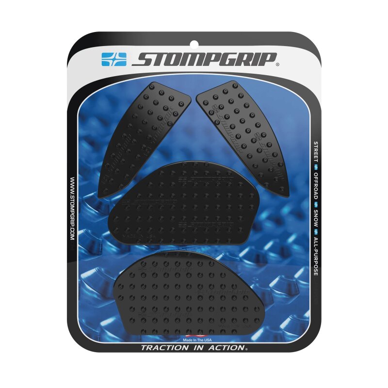 Stompgrip schwarz, Volcano, für diverse Yamaha, MT03, 2020-2025