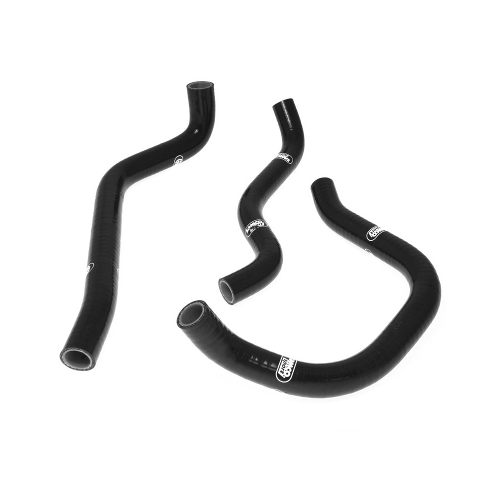 SAMCO SPORT Siliconschlauch Kit schwarz für Yamaha TZ250 Modelljahr 1992-1999
