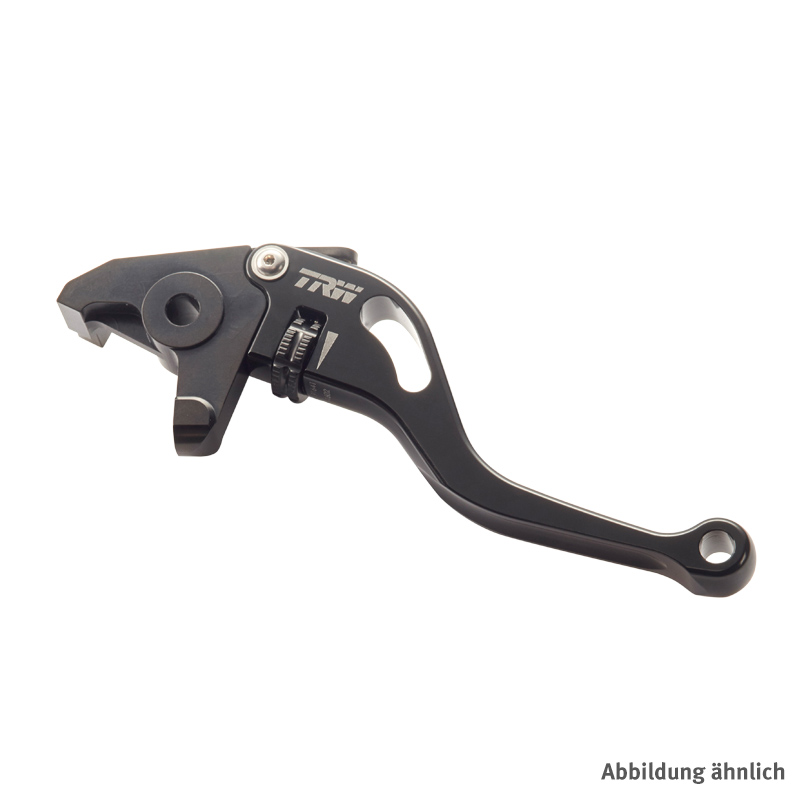TRW Kupplungshebel Racing MK1120S, kurz, schwarz; für Honda, MZ, Suzuki, diverse Modelle