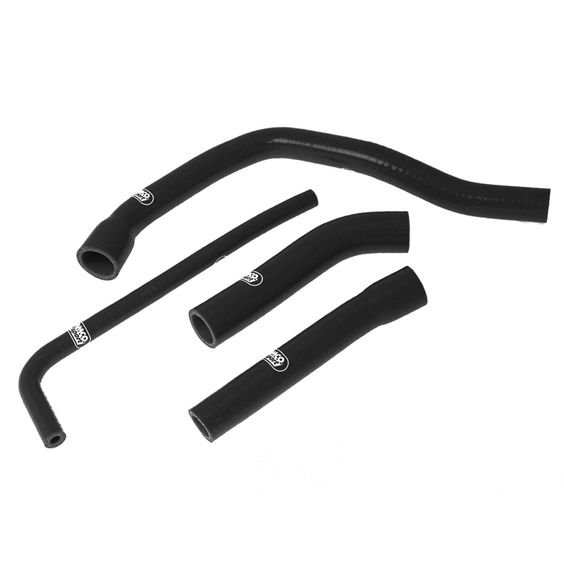 SAMCO SPORT Siliconschlauch Kit schwarz für Triumph Sprint ST 1050 Sprint GT 1050 Modelljahr 2005-2018