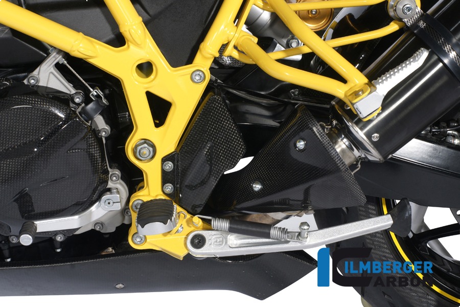 Ilmberger Carbon Fersenschutz links, Carbon