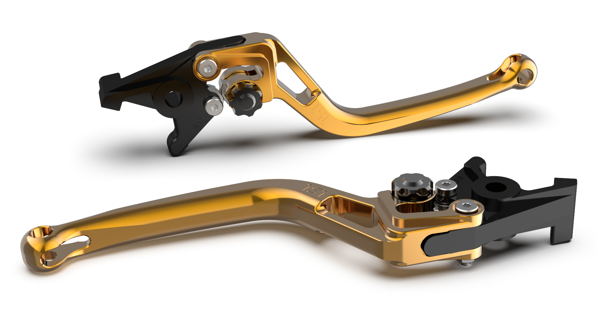 LSL Bremshebel BOW R82, gold/schwarz