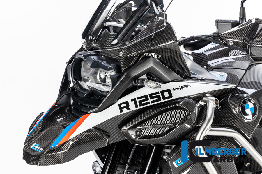 Schnabel vorne / oberer Kotflügel links Carbon für BMW R 1250 GS Adventure ab 2019 