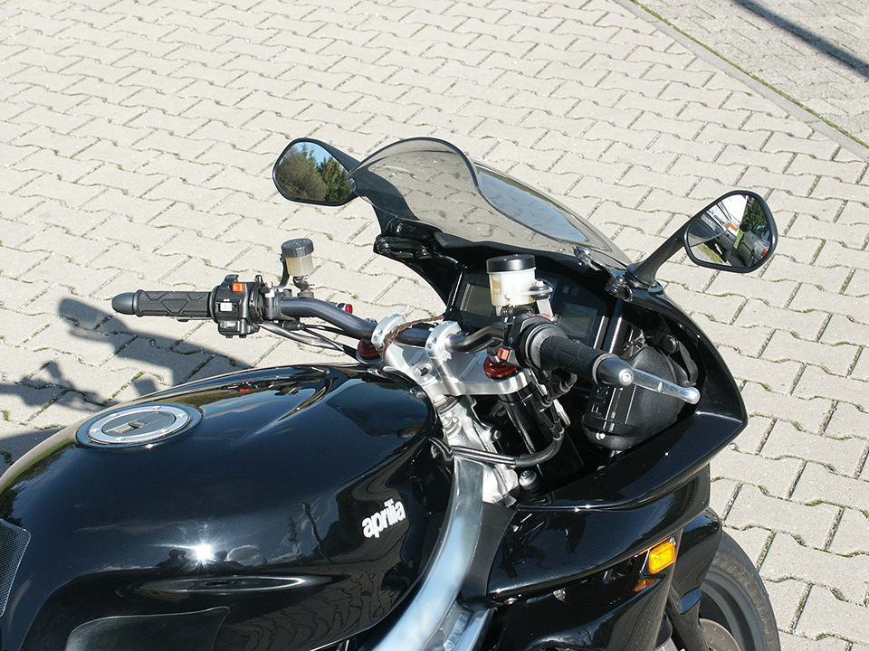 LSL Superbike-Kit mit Teilegutachten für  Aprilia Falco SL 1000, Typ PA,  2000-2005, RSV 1000, Typ RP,  2000-2003, silber, (Typ G)