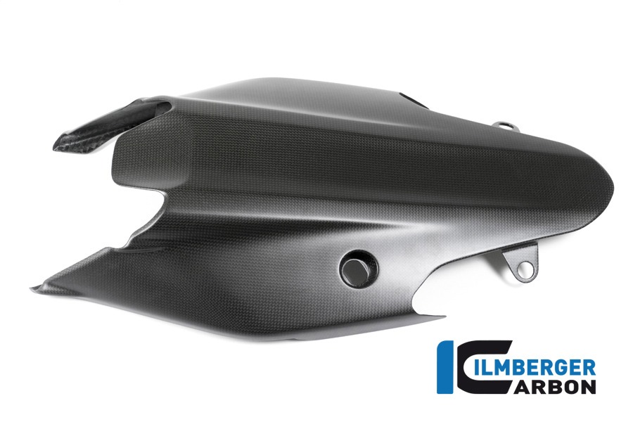 Ilmberger Carbon Rahmenheckabdeckung unten matt, Carbon