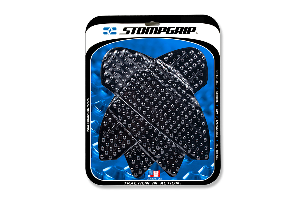 Stompgrip Tank Pad schwarz, Volcano, Streetbike Tank Kit - Tank Seiten, für Yamaha YZF-R7 RM39 EURO5 Baujahr 2022-
