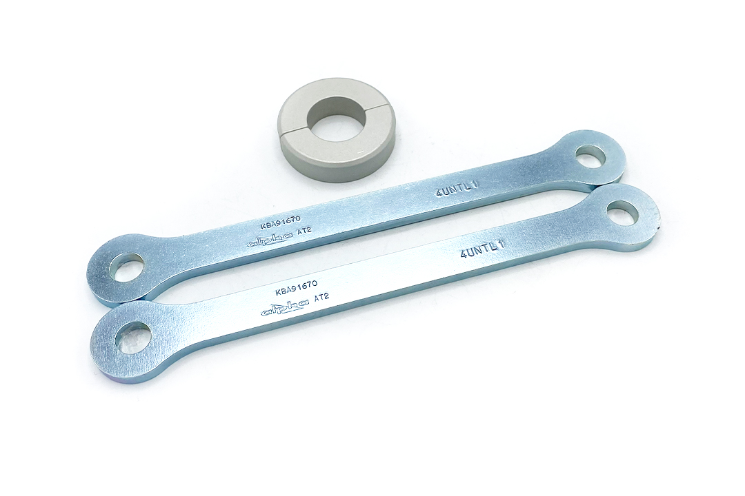 alpha Technik Tieferlegungssatz 20mm für Kawasaki ZX6R: Typ ZX636C; Modelljahr 2005-