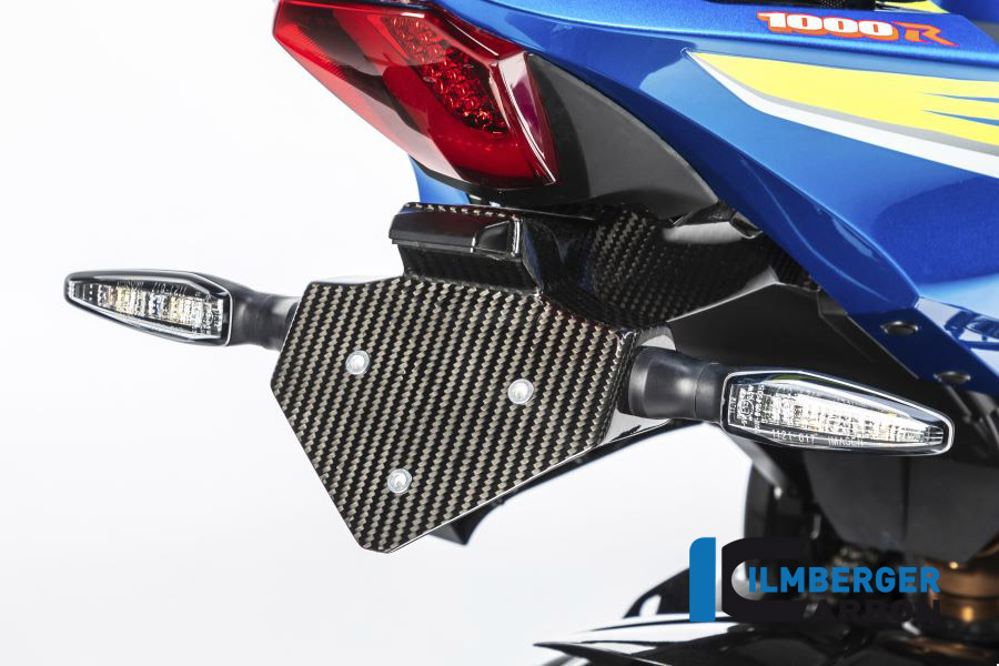 Ilmberger Carbon Kennzeichenträger Carbon, Suzuki GSX-R 1000