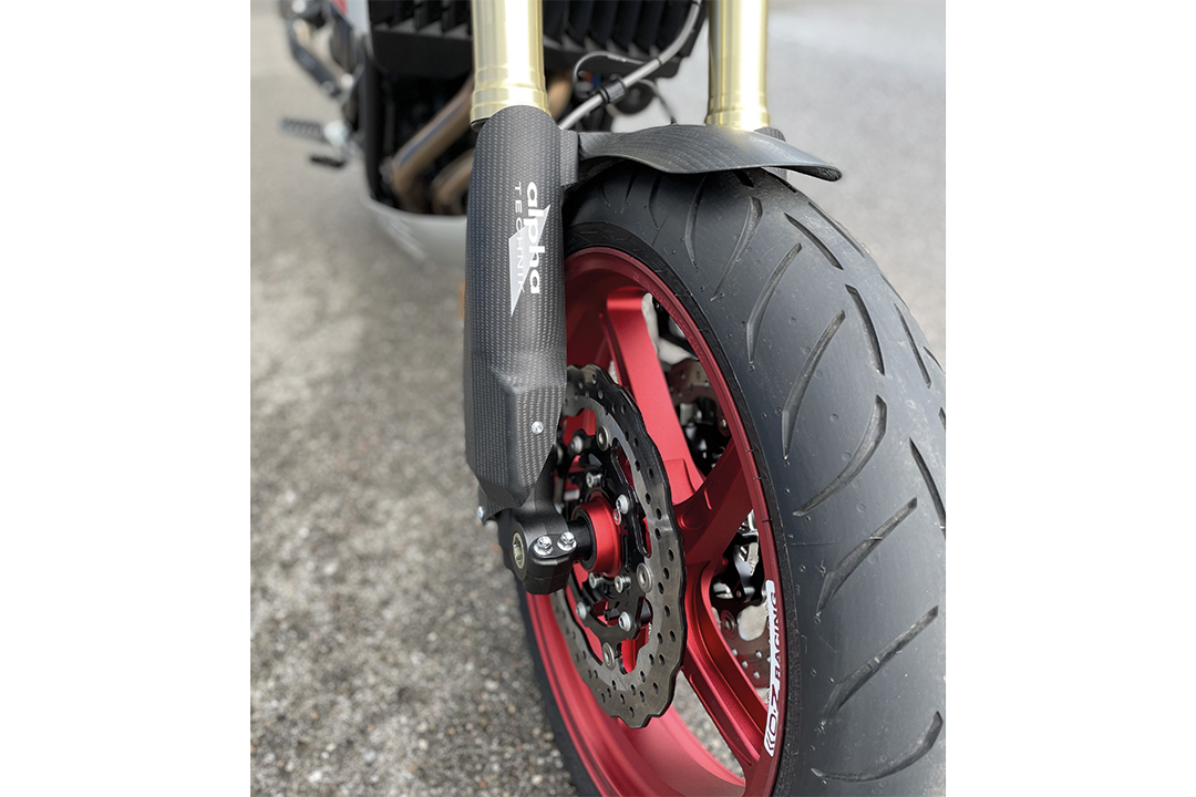 OZ Piega Umbausatz 17" Aluminium Schmiedefelgen für Yamaha Tenere 700 ab 2019 rot matt 