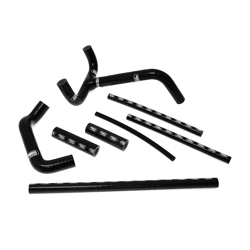 SAMCO SPORT Siliconschlauch Kit classic schwarz matt für KTM 625 SMC 640 LC4 Supermoto 640 Enduro 660 LC4 1994-2014