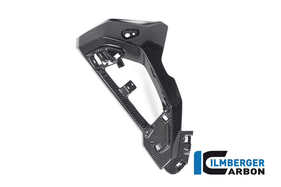 Ilmberger Carbon Wasserkühlerverkleidung links für originales farbiges Seitenpanel, glänzend, BMW S1000XR 2020-2023