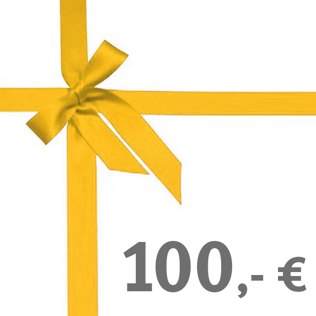 Geschenk-Gutschein 100,- Euro