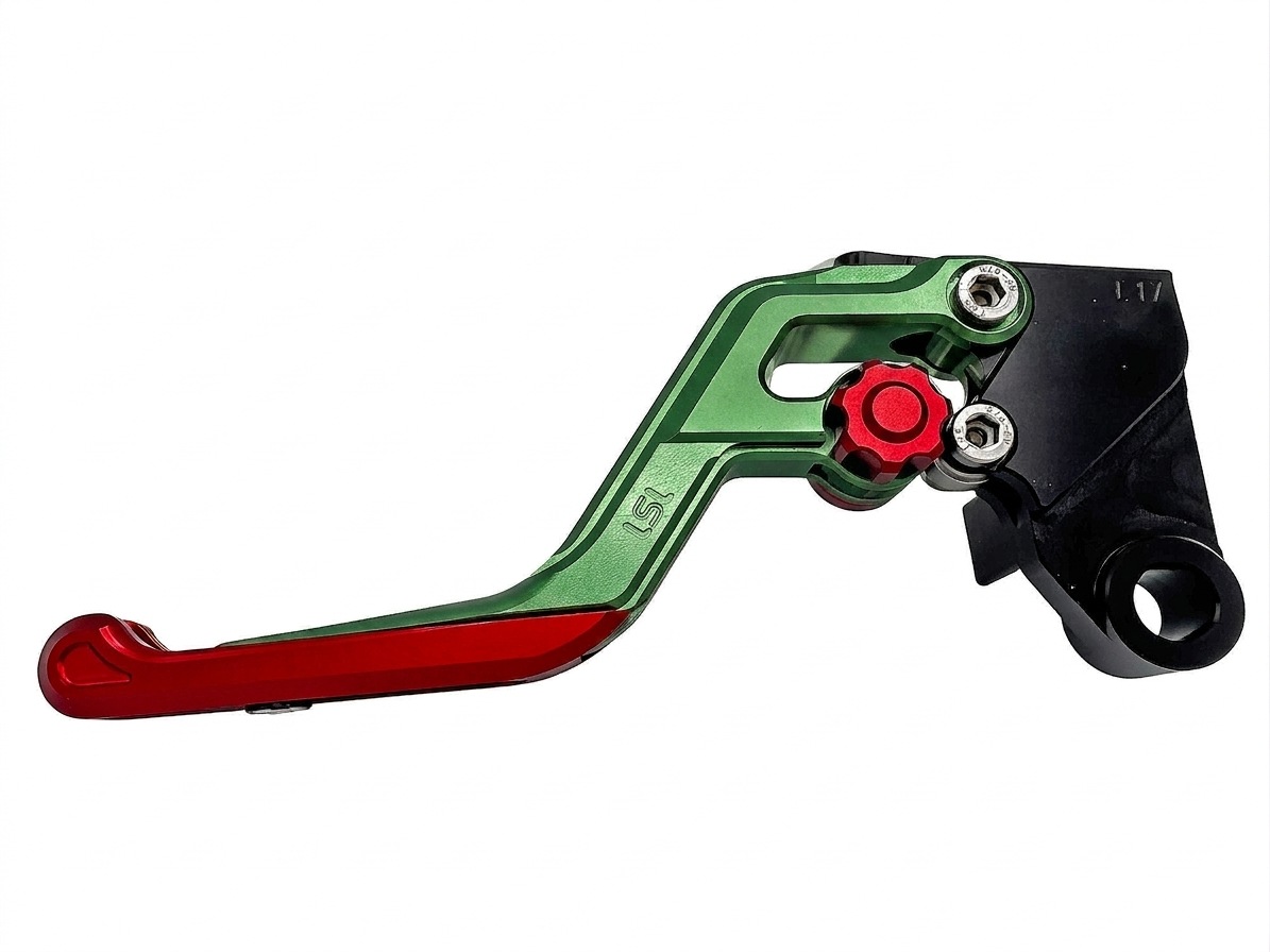 LSL ERGONIA Kupplungshebel L20 Grün/Rot/Rot