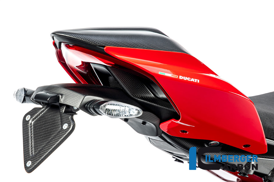Ilmberger Carbon Sitzbankabdeckung matt für Ducati Streetfighter V4 2020-