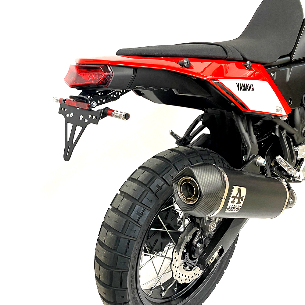alpha Technik Kennzeichenhalter für Yamaha Tenere 700, Typ DM07 / DM08 / DM11 / DM15 / DM16 ab Modelljahr 2019-