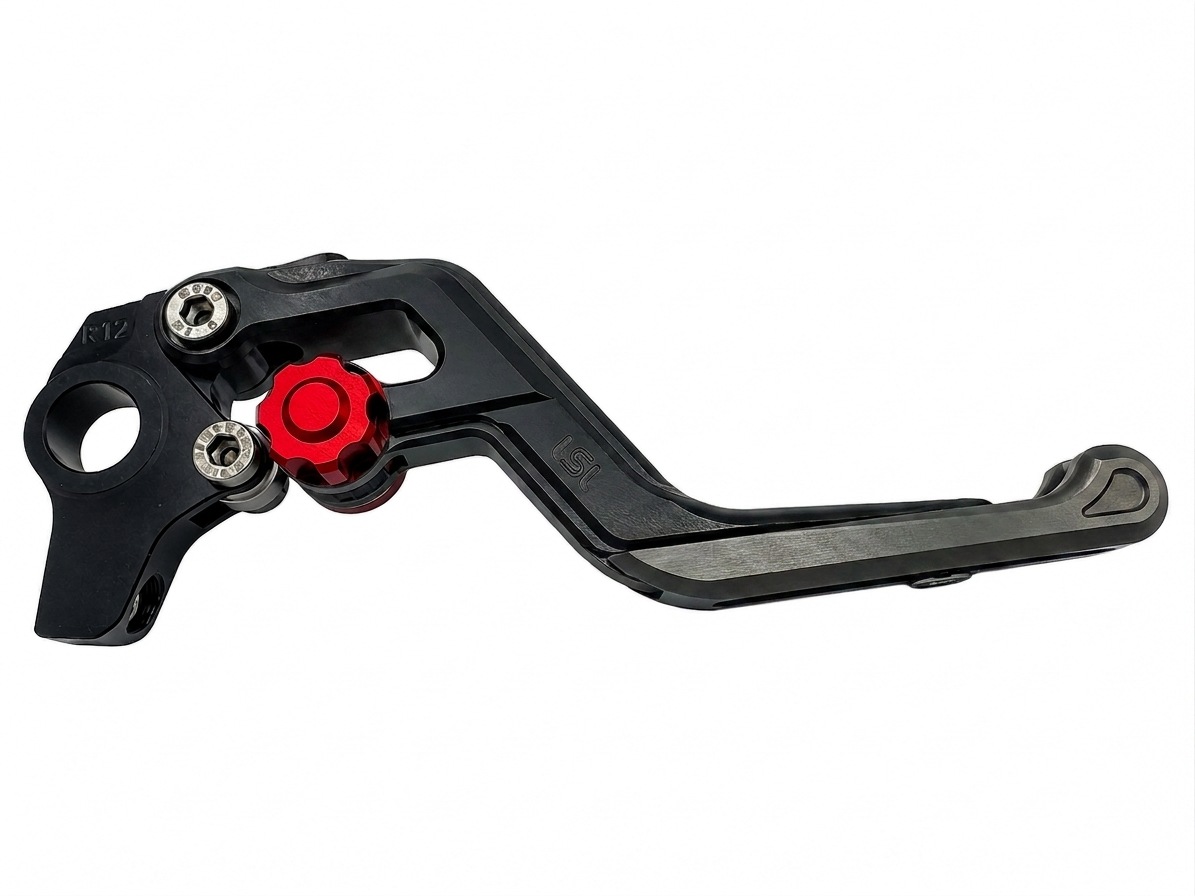 LSL ERGONIA Bremshebel R34R Schwarz/Rot/Anthrazit