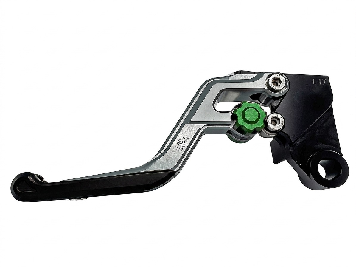 LSL ERGONIA Kupplungshebel L72 Silber/Grün/Schwarz