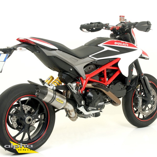 ARROW Auspuff RACE TECH für Ducati Hyperstrada / Hypermotard 821/939 2013- Titan