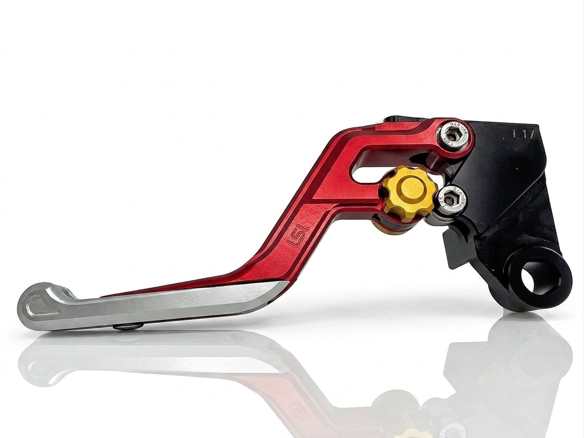 LSL ERGONIA Kupplungshebel L54 Rot/Gold/Silber