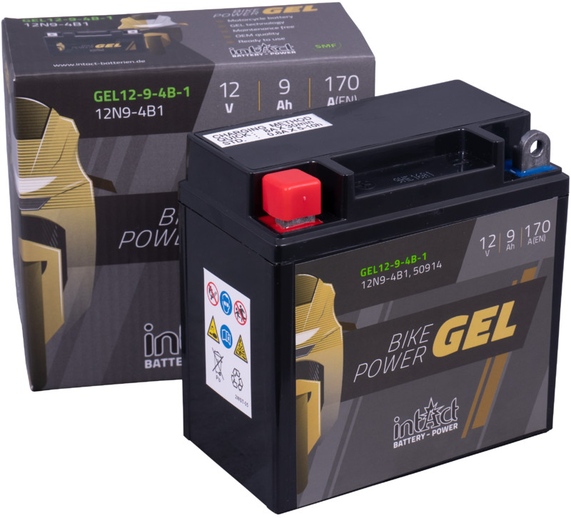 Intact GEL Batterie  12N9-4B1 / 50914