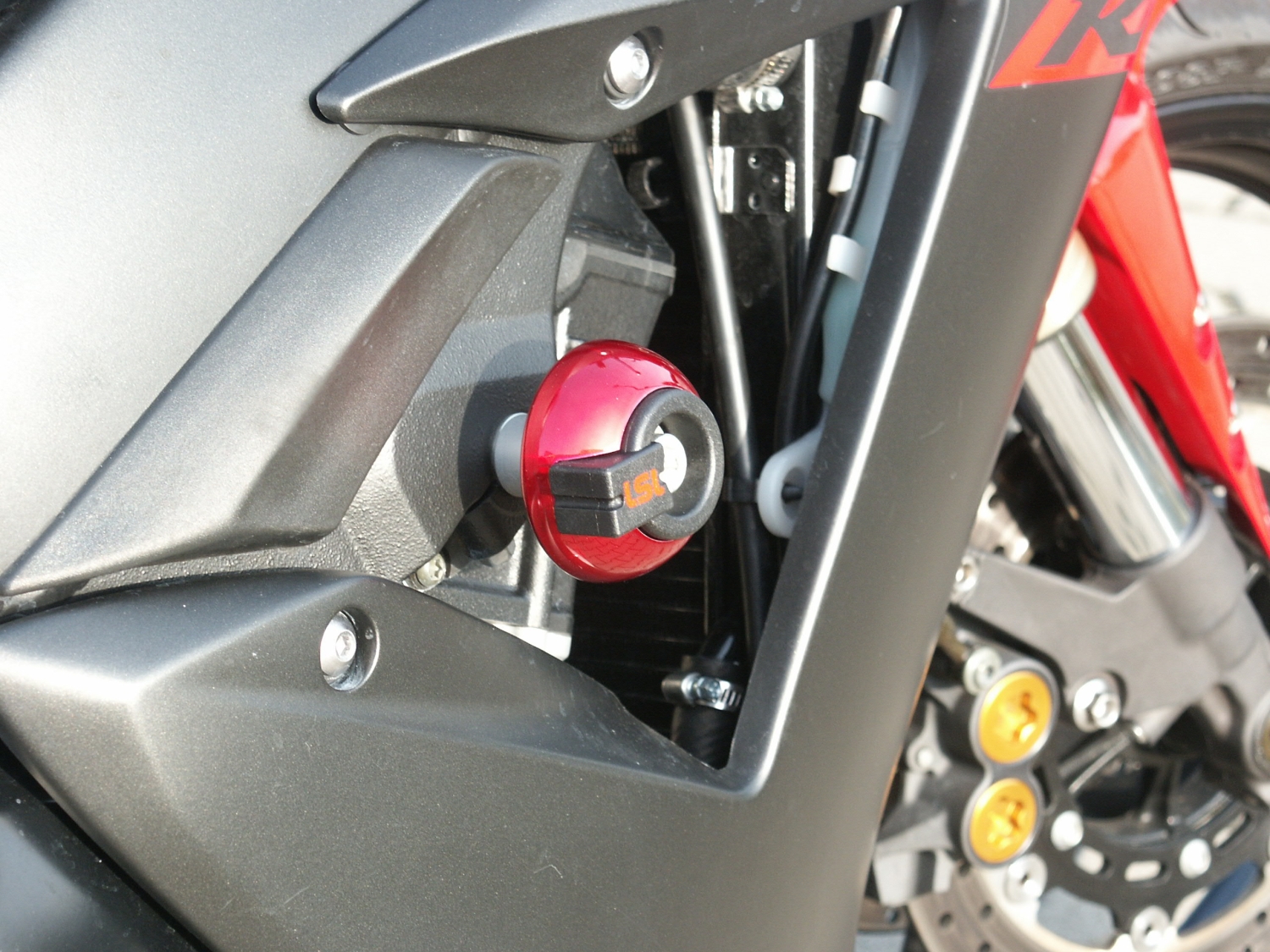 LSL Crash Pad Befestigungskit für Yamaha YZF-R1,  2002-2003