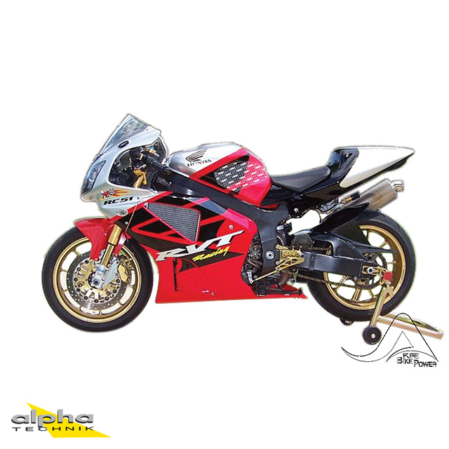 Stompgrip schwarz, Volcano, für Honda VTR1000 (F Firestorm, SP1, SP2), 2001-2006