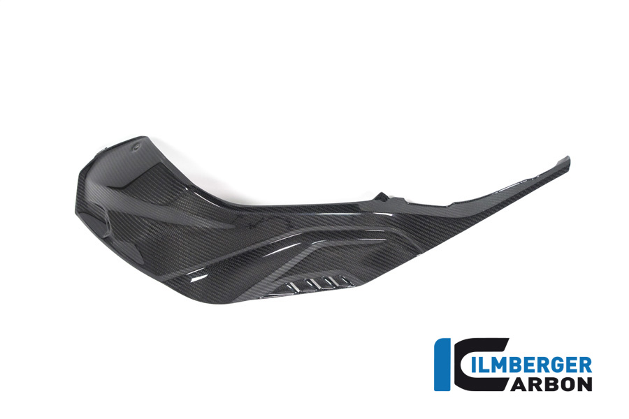 Ilmberger Carbon Seitendeckel links am Tank, Carbon