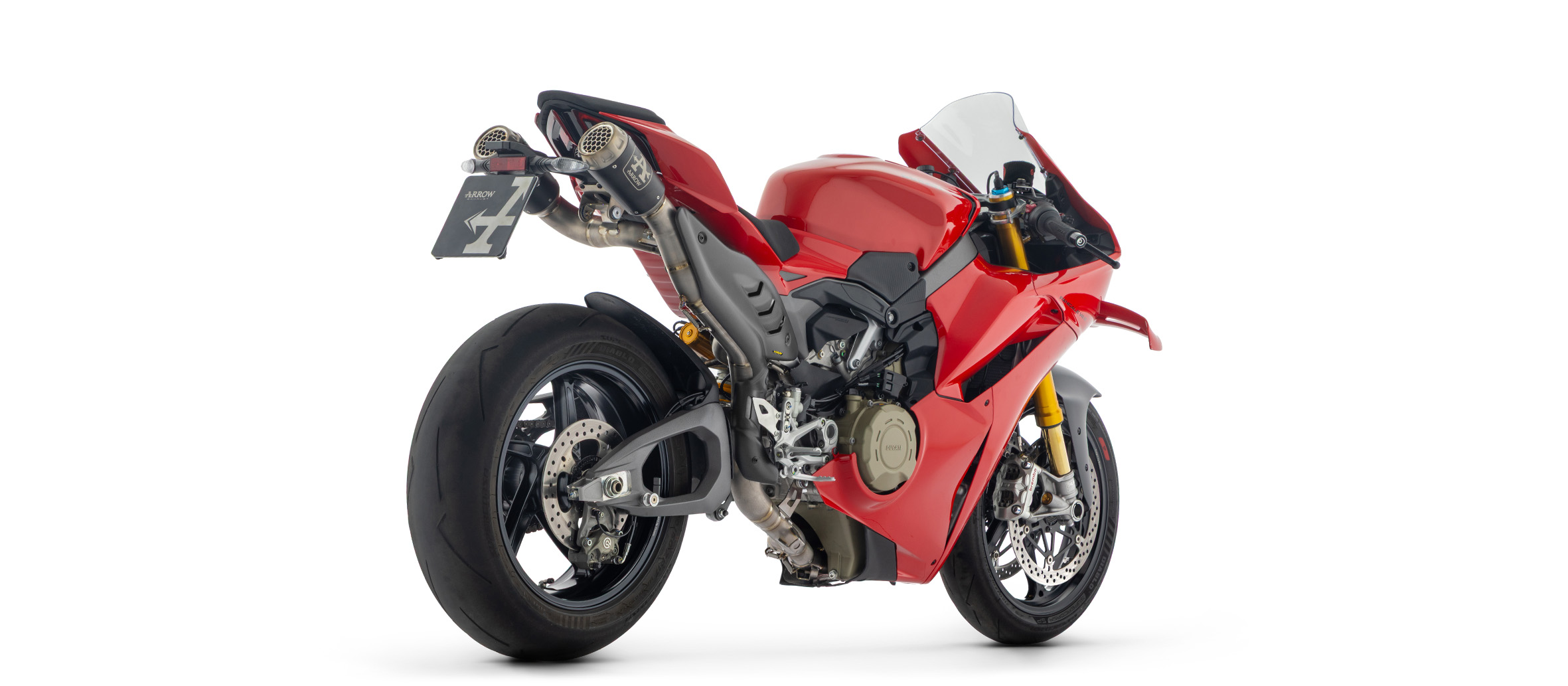 Arrow Competition Titan PRO RACE DARK Komplettanlage für Ducati Panigale V4 2025-