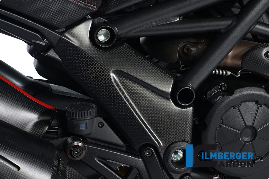 Ilmberger Carbon Rahmenabdeckung rechts, Carbon
