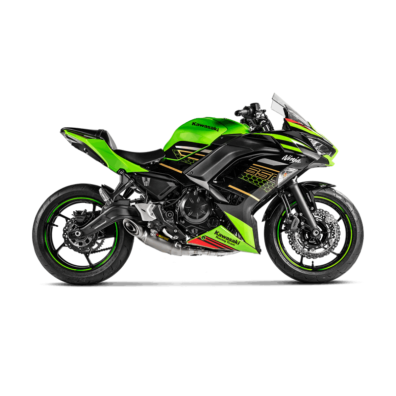 Akrapovic Racing Line (Titanium) Auspuffanlage für Kawasaki Ninja 650 / Z650 Modelljahr 2017-