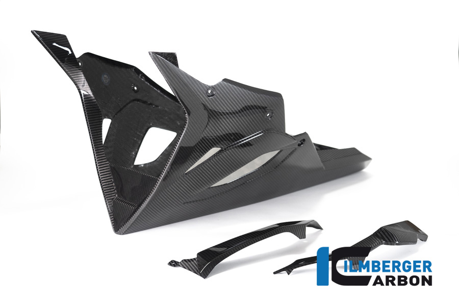 Ilmberger Carbon Verkleidungsunterteil für Racing Auspuff, Carbon