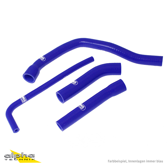 SAMCO SPORT Siliconschlauch Kit blau für Triumph Sprint ST 1050 Sprint GT 1050 Modelljahr 2005-2018