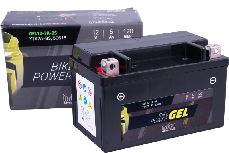 Intact GEL Batterie  YTX7A-BS / 50615