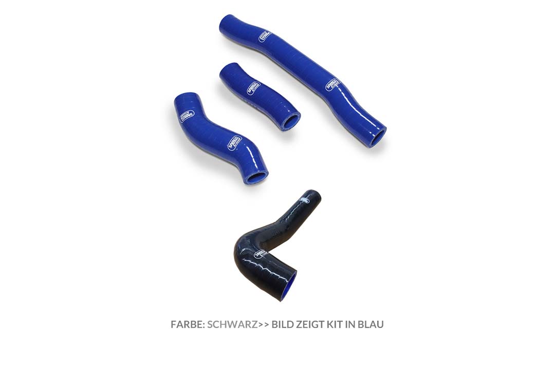 SAMCO SPORT Siliconschlauch Kit schwarz für KTM 250 XC 300 XC 250 SX Husqvarna TC250 TX300 Modelljahr 2019-2022