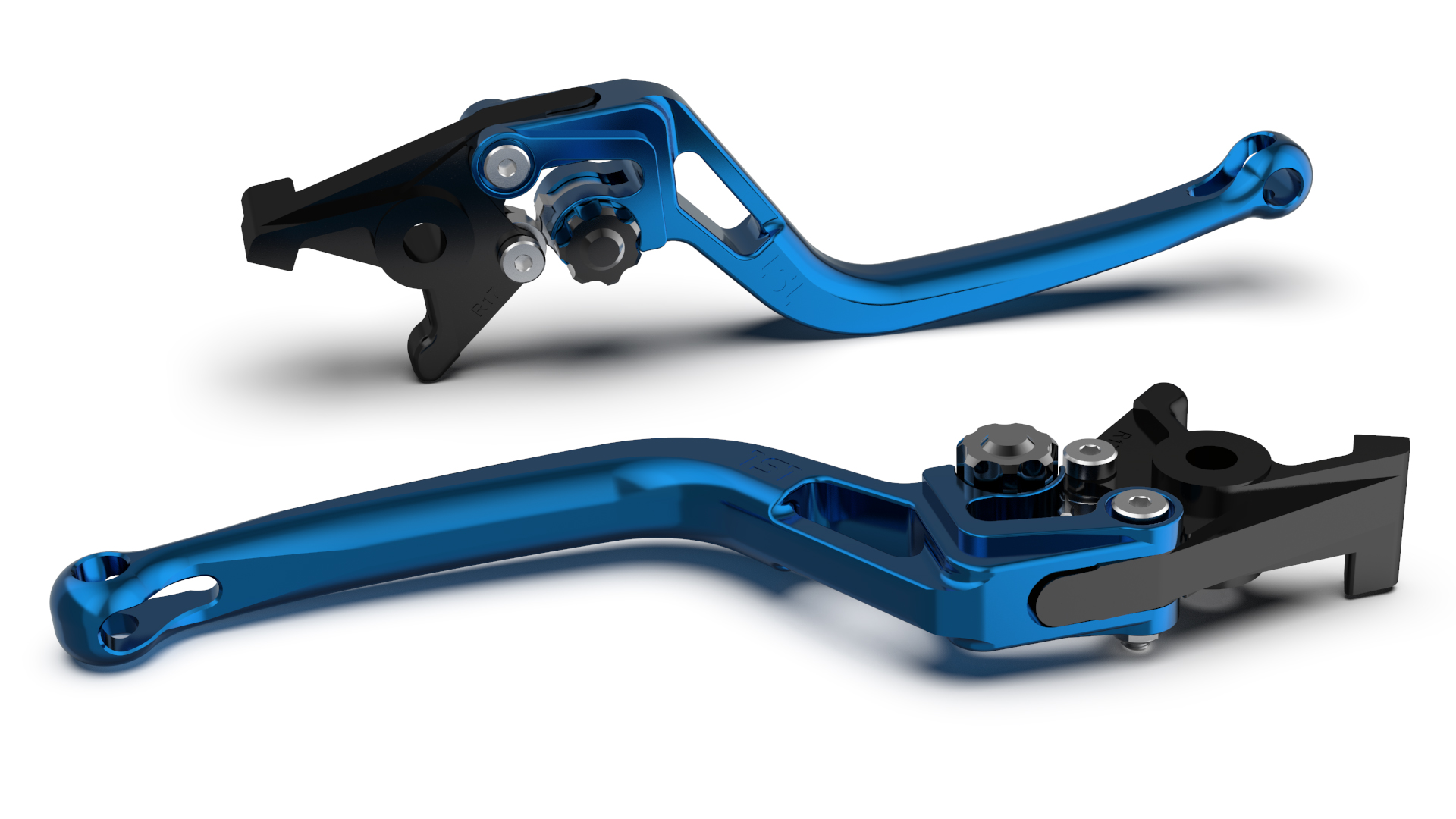 LSL Bremshebel BOW R82, blau/schwarz