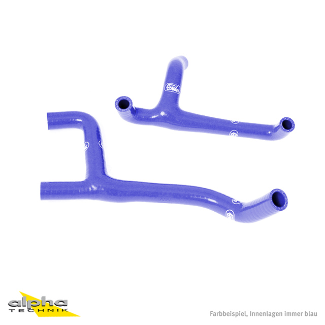 SAMCO SPORT Siliconschlauch Kit Thermostat Bypass blau für Husqvarna TC250 TE250 TI250 TC300 TE300 TI300 Modelljahr 2010-2013